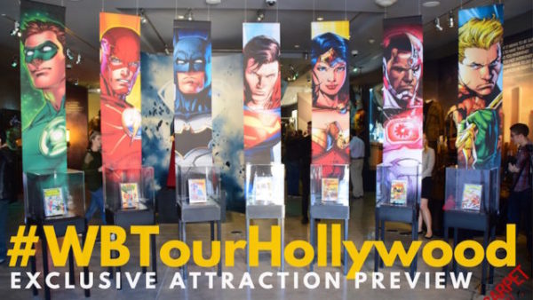 Warner Bros. VIP Studio Tour Hollywood DC Universe: The Exhibit #WBTourHollywood #DCUniverse