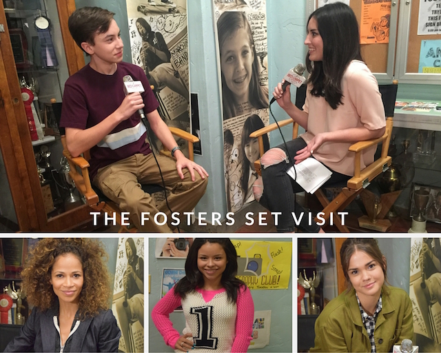 The Fosters Set Visit
