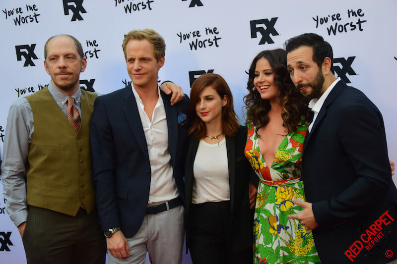 at the FYC Red Carpet Event for FXX's You’re The Worst #YoureTheWorst