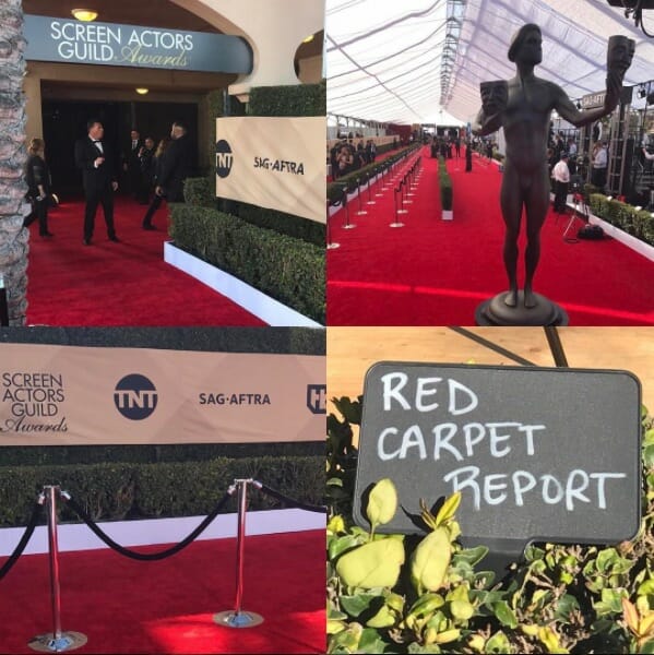 23rd SAG Awards coverage by Red Carpet Report