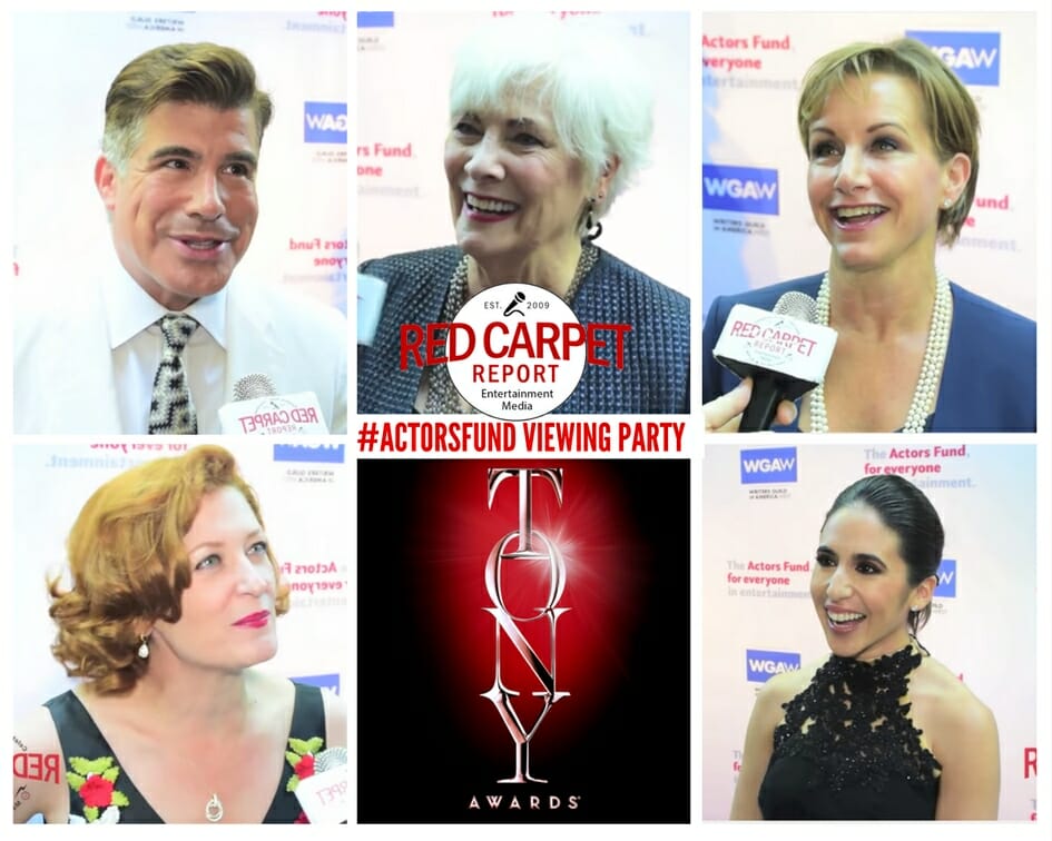 The Actor's Fund Viewing Party Red Carpet Interviews
