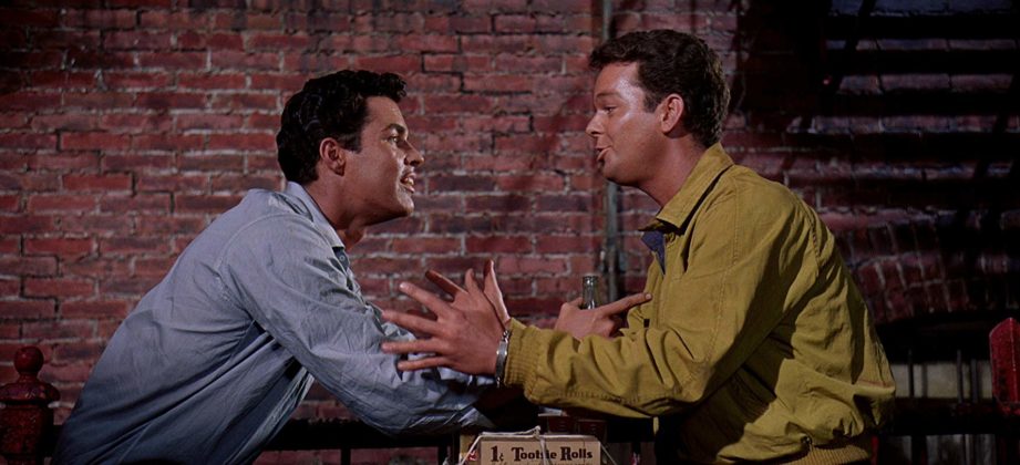 Richard Beymer and Russ Tamblyn in West Side Story (1961)