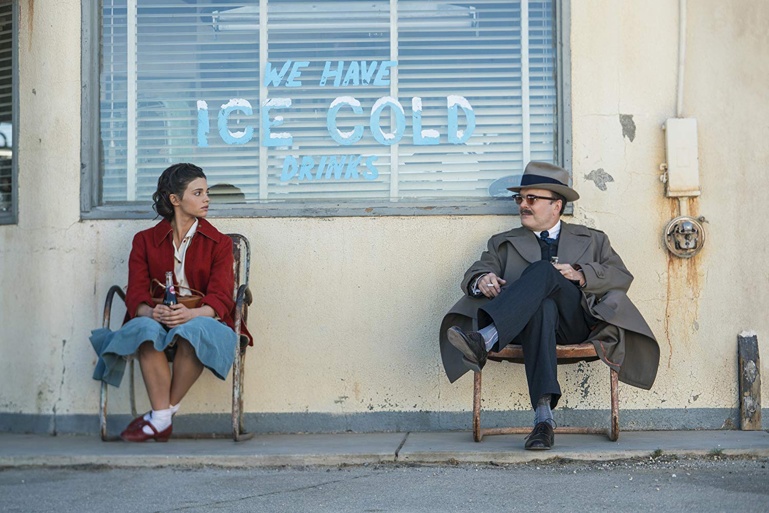 Jefferson Mays and India Eisley in I Am the Night (2019)