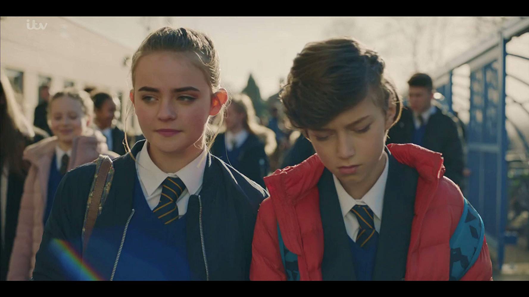 Millie Gibson and Callum Booth-Ford in Butterfly (2018)