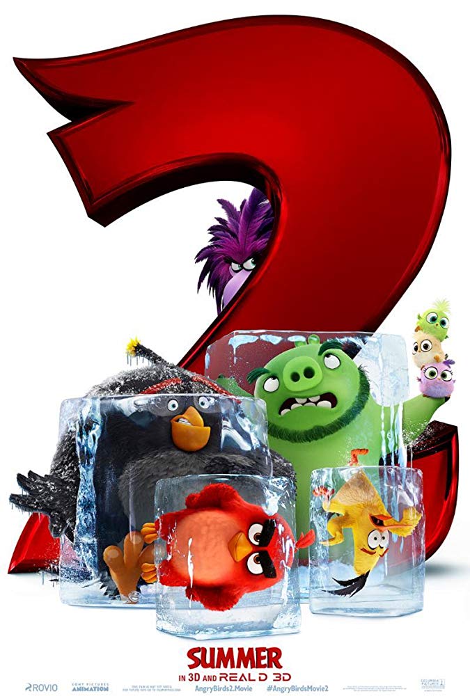 Bill Hader, Leslie Jones, Jason Sudeikis, Danny McBride, and Josh Gad in The Angry Birds Movie 2