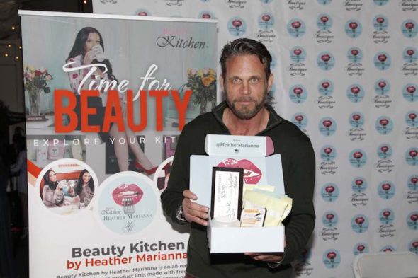 Chris Browning (BOSCH) received organic spa products from the Beauty Kitchen