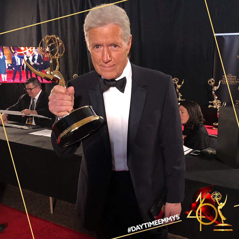 Congrats to Alex Trebek on his #DaytimeEmmys win