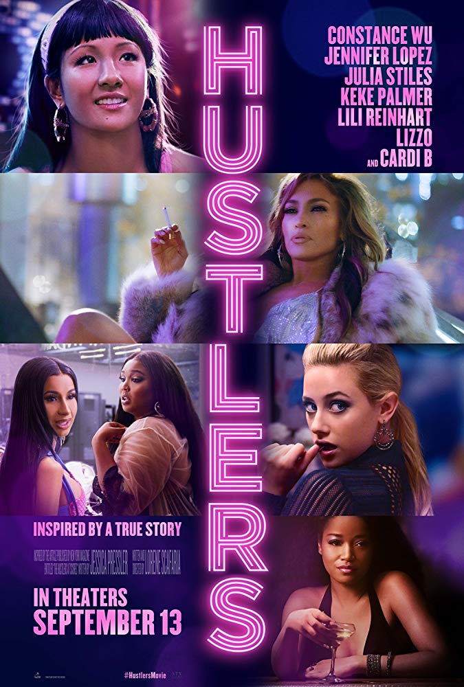Jennifer Lopez, Keke Palmer, Constance Wu, Lili Reinhart, Lizzo, and Cardi B in Hustlers (2019)
