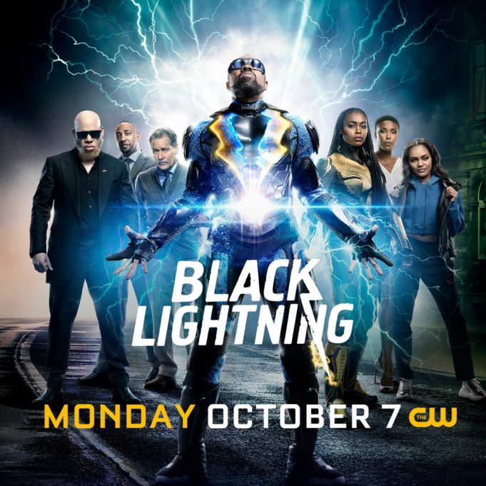 Prepare for the storm, Black Lightning returns Monday, October 7 on The CW