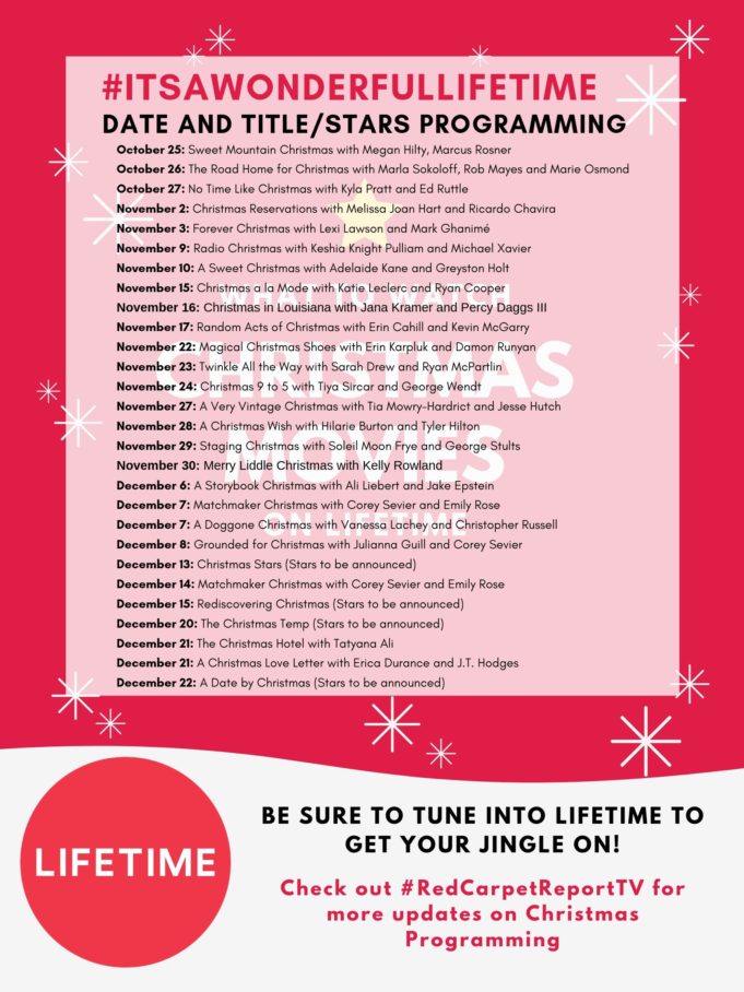 Lifetime Christmas 2019 Schedule