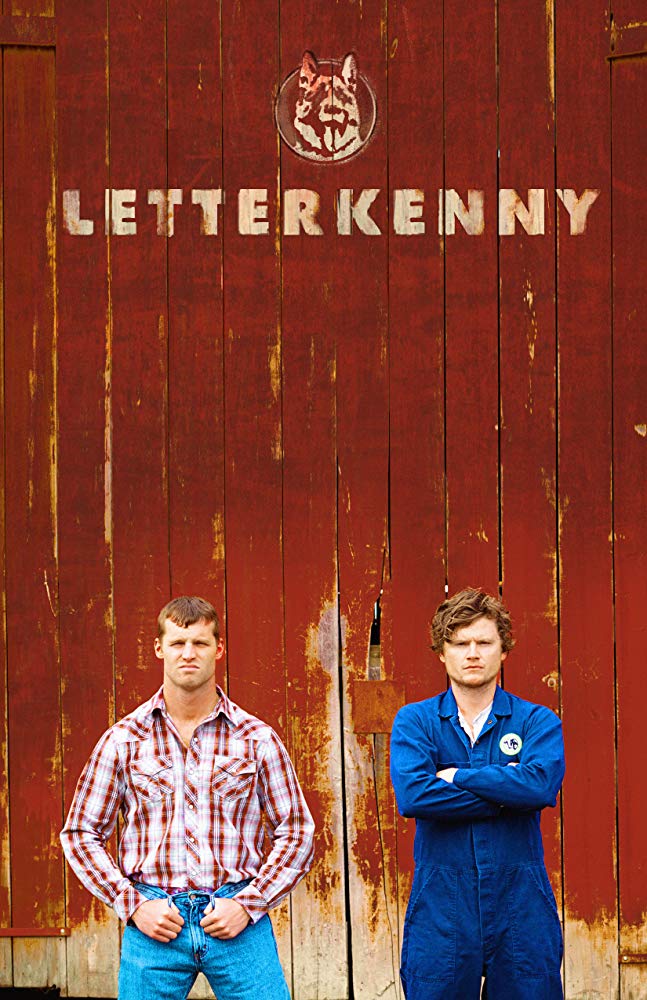 Jared Keeso and Nathan Dales in Letterkenny