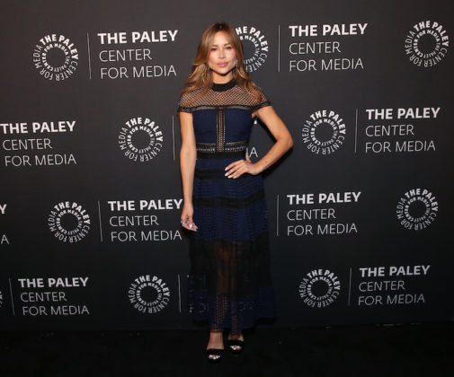 BEVERLY HILLS, CA – NOVEMBER 21: Special Guest Zulay Henao arrives at The Paley Honors: A Special Tribute to Television's Comedy Legends in Beverly Hills on November 21, 2019. © Brian To for the Paley Center