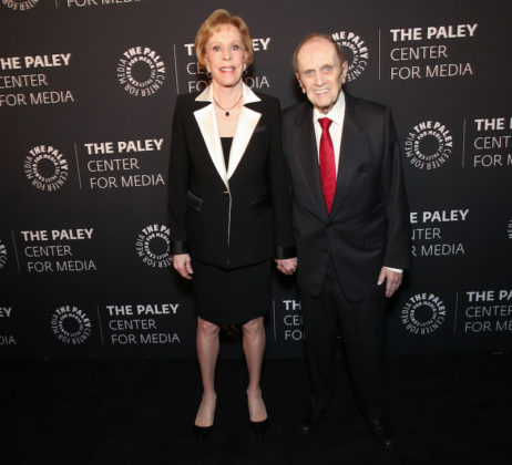 BEVERLY HILLS, CA – NOVEMBER 21: Honorees Carol Burnett and Bob Newhart arrive at The Paley Honors: A Special Tribute to Television's Comedy Legends in Beverly Hills on November 21, 2019. © Brian To for the Paley Center