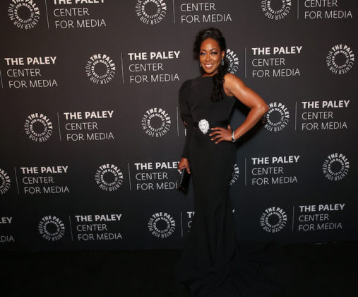 BEVERLY HILLS, CA – NOVEMBER 21: Special Guest Tichina Arnold arrives at The Paley Honors: A Special Tribute to Television's Comedy Legends in Beverly Hills on November 21, 2019. © Brian To for the Paley Center