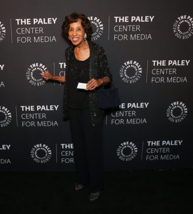 BEVERLY HILLS, CA – NOVEMBER 21: Special Guest Mitzi Gaynor arrives at The Paley Honors: A Special Tribute to Television's Comedy Legends in Beverly Hills on November 21, 2019. © Michael Bulbenko for the Paley Center