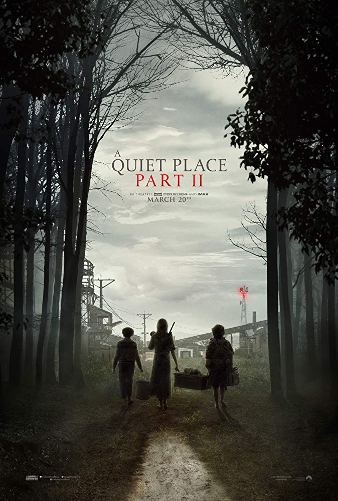 Emily Blunt, Noah Jupe, and Millicent Simmonds in A Quiet Place: Part II