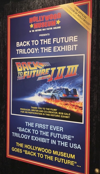 back to the future exhibit