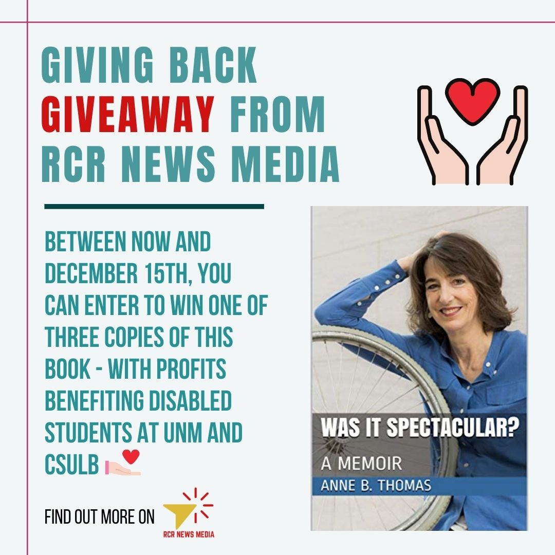 Giving back Giveaway from RCR News media