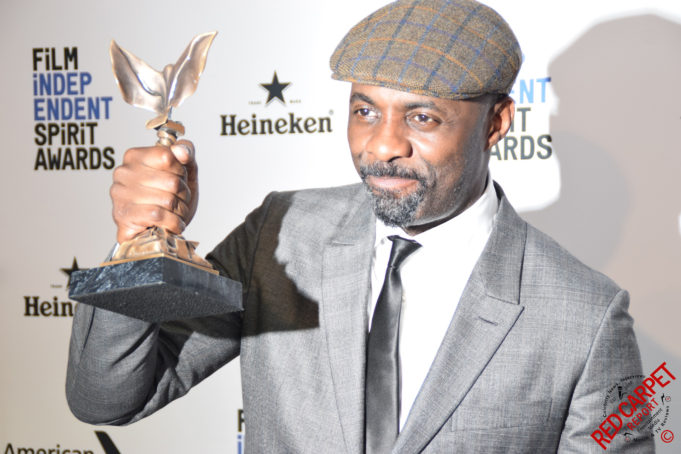Idris Elba at the 2016 Film Independent Spirit Awards