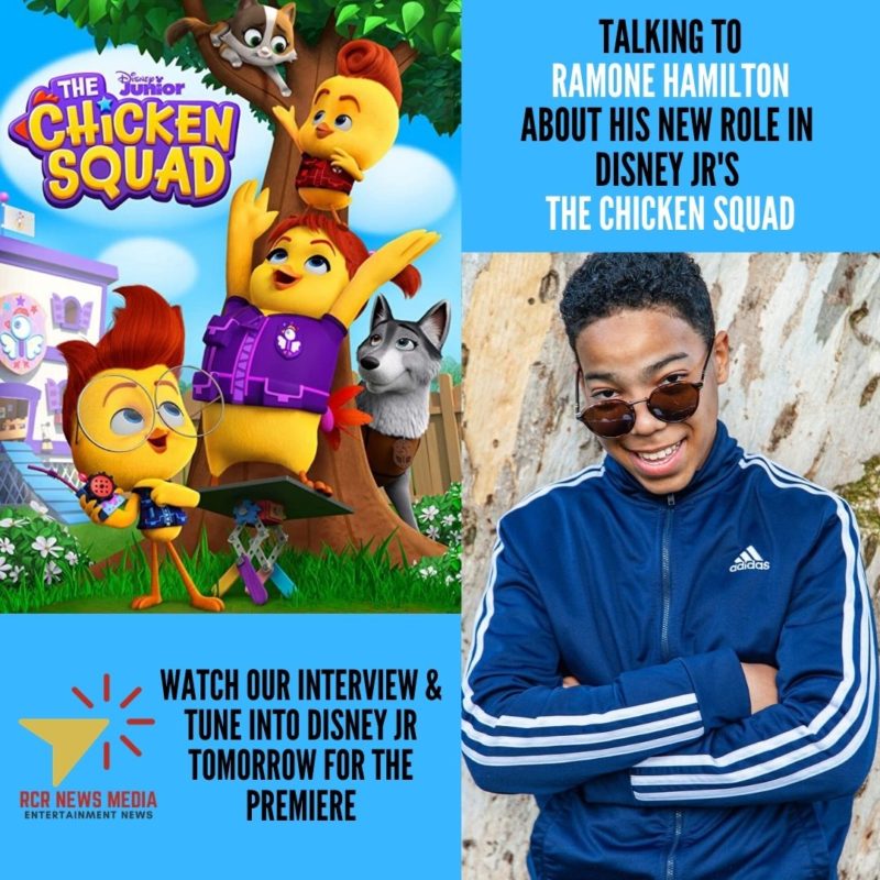 Talking to Ramone Hamilton About his new role in Disney Jr's The Chicken Squad