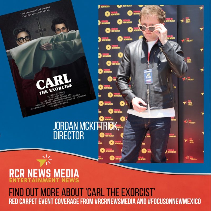 "Carl the Exorcist" director, Jordan McKittrick