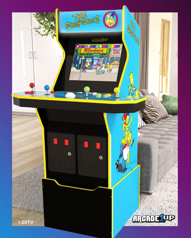 ARCADE 1UP Brings Back Homer and His Bowling Ball With Their New 4