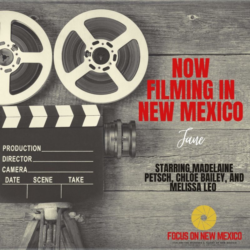 now filming in New Mexico Jane