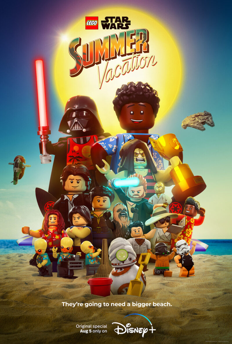 “LEGO® STAR WARS SUMMER VACATION,” PREMIERING AUGUST 5, 2022, EXCLUSIVELY ON DISNEY+