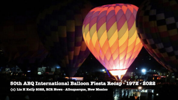 50th Albuquerque Balloon Fiesta Pre-Dawn Glow October 1, 2022