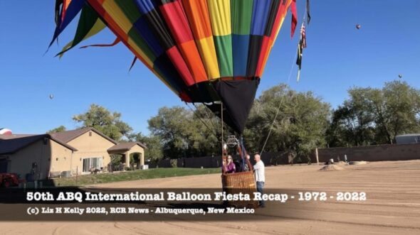 WhirlAway Balloon at 50th Albuquerque International Balloon Fiesta, October 1, 2022