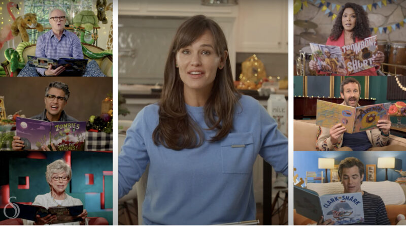 The SAG-AFTRA Foundation's Storyline Online released a new promo video for National Book Month featuring Jennifer Garner and more. Photo credit: SAG-AFTRA Foundation