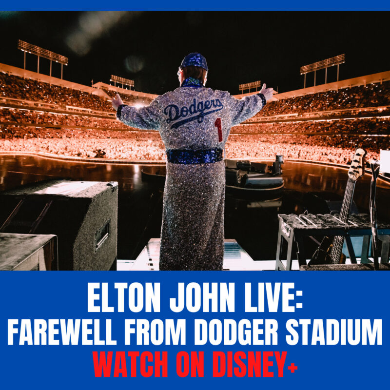 Did you miss the live stream of “Elton John Live: Farewell from Dodger  Stadium?” Watch it now on #DisneyPlus #Trailer #EltonLive  #EltonFarewellTour