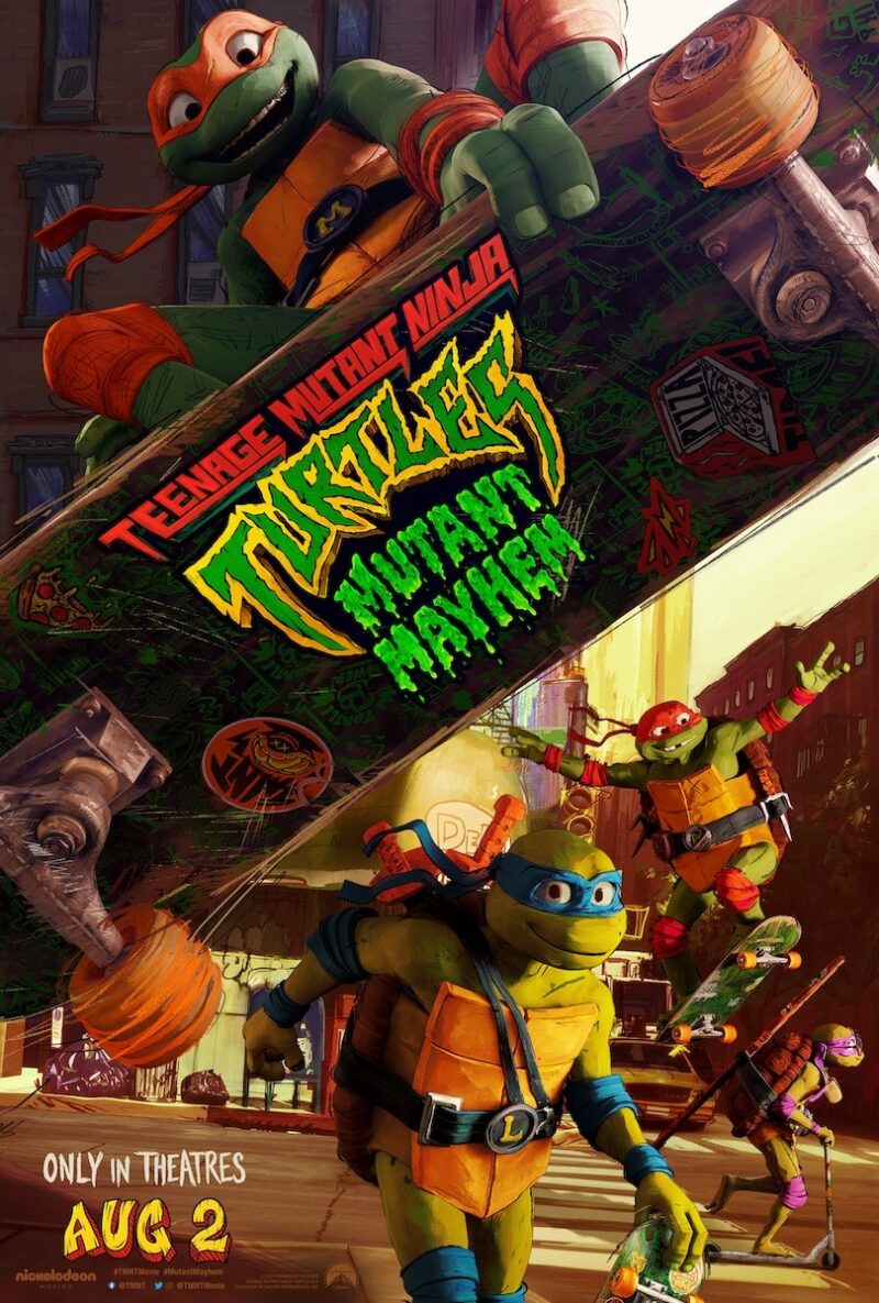 TMNT on X: Welcome to your cowabunga era. Teenage Mutant Ninja Turtles:  #MutantMayhem comes to theatres August 4, 2023. #TMNTMovie   / X